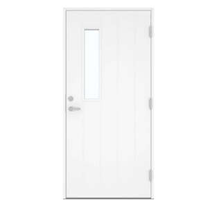 Tür aus Verbundwerkstoff (HDF), Vertikale Fräsung 1 Scheibe 